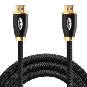 POWERTECH CAB-H061 HDMI 1.4 MALE TO HDMI MALE CABLE 24K GOLD PLATED 5m COOPER FULL HD METAL 3D 4K (PS3/PS4/360/ONE/PC)