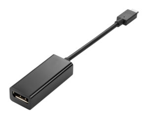 USB 3.1 Type C Male To Display Port Adapter Female Converter Black 0.20m Μετατροπέας Εικόνας PTH-015 UC040