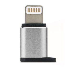 REMAX RA-USB2 ADAPTOR MICRO USB FEMALE TO LIGHTNING MALE ADAPTER SILVER 17159