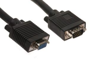 VGA CABLE HD 15 MALE/FEMALE FILTERED 3m