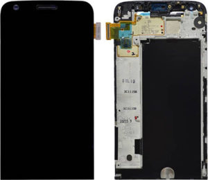 Οθόνη LG G5 LCD Touchscreen - Digitizer & Frame Black Οθόνη - Τζάμι Αφής & Πλαίσιο Μαύρο