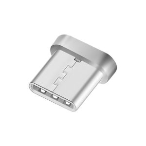 PT-550 MAGNETIC POWER ADAPTER TYPE C SILVER ΜΑΓΝΗΤΙΚΟΣ ΑΝΤΑΠΤΟΡΑΣ ΦΟΡΤΙΣΗΣ QR-007