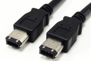 Cable Firewire 1394 6Pin Male To 6Pin Male 2m Black Valueline VLCP 62200B2.00