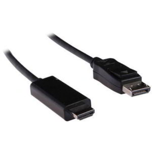 VALUELINE VLCP 37100B2.00 DISPLAY PORT MALE TO HDMI MALE 2.0m VLCP37100B200