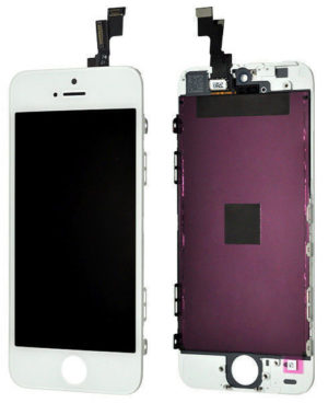 Οθόνη iPhone 5SE LCD & Touchscreen - Digitizer High Grade AAA+ White Οθόνη & Τζάμι Αφής Λευκή i5SE