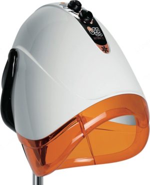 Ceriotti Egg Auto Ηλεκτρική Κάσκα Εδάφους Λευκή/Πορτοκαλί