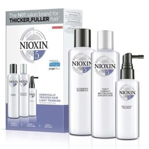 Nioxin System 5 Xxl Kit (Σαμπουάν 300ml, Conditioner 300ml, Θεραπεία 100ml)