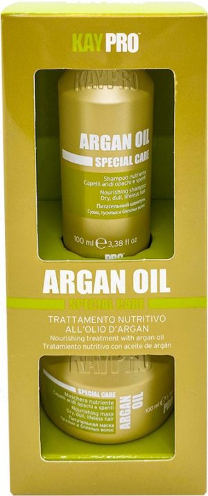 Kaypro Argan Oil Set Shampoo 100ml & Mask 100ml