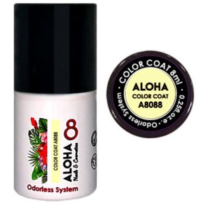 Ημιμόνιμο βερνίκι Aloha 8ml - Color Coat A8088 / Χρώμα: Μάνγκο Κρεμ (Mango Cream)