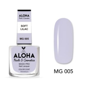 Βερνίκι Νυχιών 10 ημερών με Gel Effect Χωρίς Λάμπα Magic Pro Nail Lacquer 15ml - MG 005 / ALOHA Nails + Cosmetics