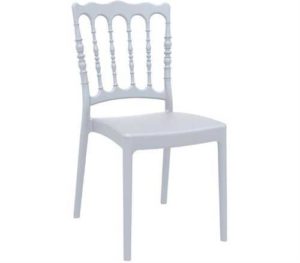 Καρέκλα πολυπροπυλένιου Napoleon Silver Gray