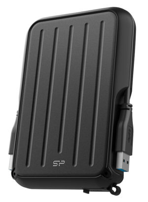 SILICON POWER SP020TBPHD66SS3K | SILICON POWER εξωτερικός HDD Armor A66, 2TB, USB 3.2, μαύρος