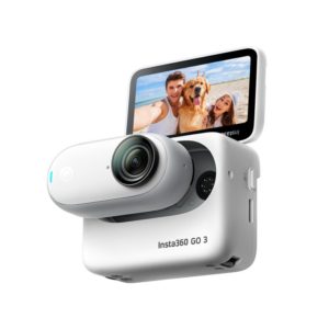 Insta360 GO3 (128gb) - Pocket sized Action Camera, Waterproof -4m, 2.7K, 35g, Flow stabilization