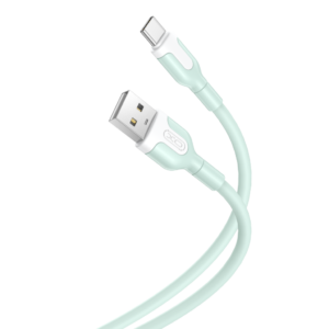 XO NB212 2.1A USB Καλώδιο for Type-C Πράσινο