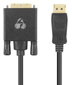POWERTECH CAB-DP058 | POWERTECH καλώδιο DisplayPort σε DVI CAB-DP058, Active, 4K, 1.8m, μαύρο
