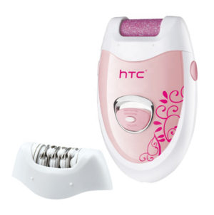 HTC HL-022 | HTC αποτριχωτική μηχανή HL-022, 2 σε 1, επαναφορτιζόμενη, ροζ