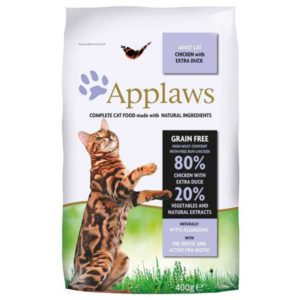 Applaws Adult Cat Chicken & Duck 400g | Ξηρά Τροφή Γάτας Grain Free με Κοτόπουλο & Πάπια