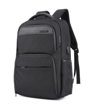 ARCTIC HUNTER B00113C-BK | ARCTIC HUNTER τσάντα πλάτης B00113C-BK με θήκη laptop 15.6, USB, μαύρη