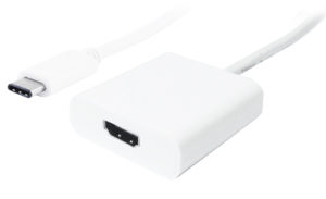POWERTECH PTH-037 | POWERTECH αντάπτορας USB Type-C σε HDMI PTH-037, 4K, λευκό