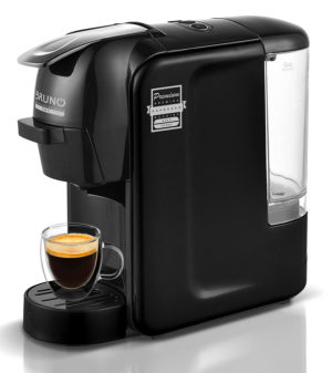 BRUNO BRN-0124 | BRUNO καφετιέρα espresso 3 σε 1 BRN-0124, 1450W, 19 bar, μαύρη