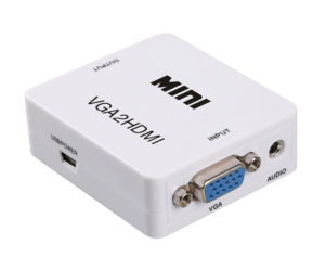 POWERTECH CAB-H107 | POWERTECH Video Converter VGA & 3.5mm Audio σε HDMI CAB-H107, Full HD