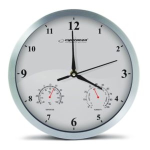 ESPERANZA EHC016W | ESPERANZA ρολόι τοίχου Lyon EHC016W, 25cm, λευκό