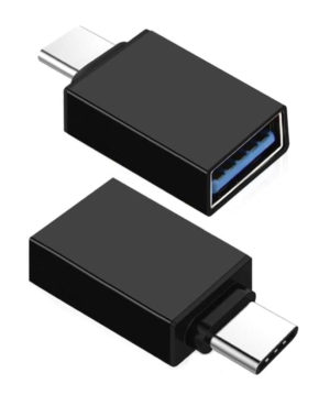 POWERTECH CAB-UC057 | POWERTECH αντάπτορας USB 3.0 σε USB Type-C CAB-UC057, μαύρος