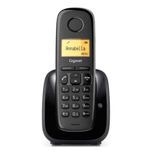Gigaset A170 Cordless Phone Duo Set Black (GGSA170DUO-BK)