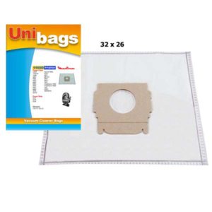 Unibags 1160 5τμχ | Σακούλες Σκούπας MOULINEX Microfiber