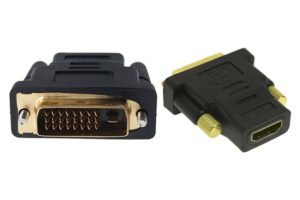 POWERTECH ADA-H003 | POWERTECH αντάπτορας HDMI θηλυκό σε DVI 24+1 αρσενικό ADA-H003, μαύρος