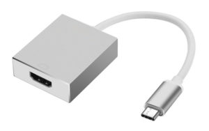 POWERTECH CAB-UC006 | POWERTECH αντάπτορας CAB-UC006 USB 3.1 Type-C σε HDMI, λευκό