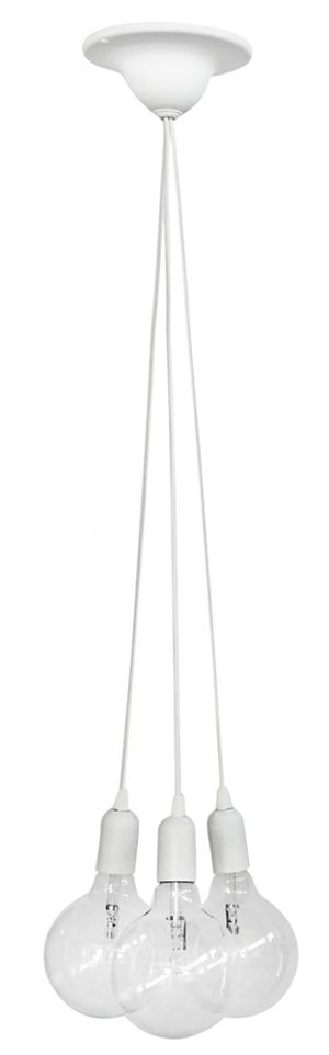 Heronia 31-0361 | Κρεμαστό φωτιστικό KA-01TS 3/L WHITE CABLE