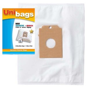 Unibags 955 5τμχ | Σακούλες Σκούπας BOSCH SIEMENS Microfiber