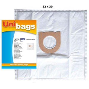 Unibags 1870 5τμχ | Σακούλες Σκούπας DELONGHI Microfiber