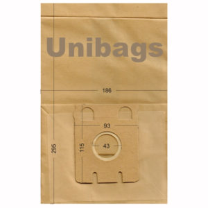Unibags 570 5τμχ | Σακούλες Σκούπας MIELE Χάρτινες