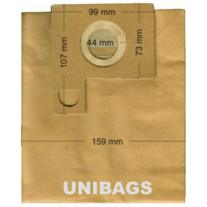 Unibags 1925 5τμχ | Σακούλες Σκούπας BLUESKY BEKO Χάρτινες