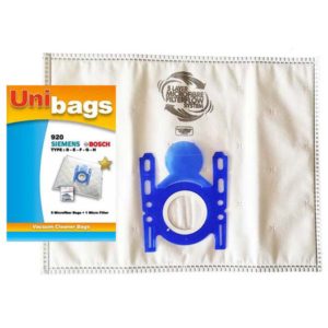 Unibags 920 5τμχ | Σακούλες Σκούπας BOSCH SIEMENS Microfiber