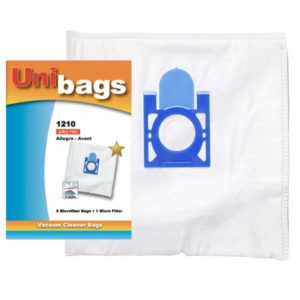 Unibags 1210 5τμχ | Σακούλες Σκούπας ALASKA JUROPRO MORRIS Microfiber