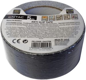 Entac Anti slip tape 0.75x50mm Black 5m