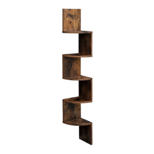 Corner Wooden Shelf with 5 Shelves 20 x 20 x 127.5 cm Vasagle (LBC20BX) (VASLBC20BX)