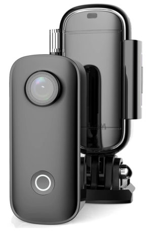 SJCAM SJ-C100 | SJCAM Mini Action Cam C100+, 2K, 15MP, WiFi, αδιάβροχη, μαύρη