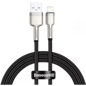 BaseusUSB cable for Lightning Baseus Cafule, 2.4A, 1m Black (CALJK-A01) (BASCALJK-A01)