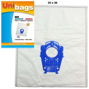 Unibags 960P 4τμχ | Σακούλες Σκούπας BOSCH SIEMENS Microfiber
