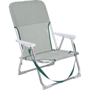 JK Home Décor - Καρέκλακι Θαλασσης Αλουμινίου 40x56x70cm 120Κg 1τμχ