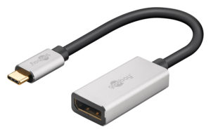 GOOBAY 60195 | GOOBAY αντάπτορας USB-C σε DisplayPort 60195, 8K/30Hz, 4K/120Hz, γκρι