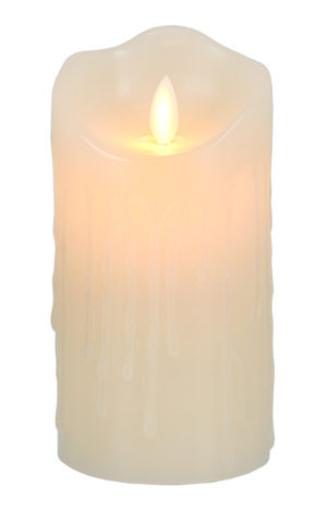 LTC LXSLED13 | LTC LED φωτιστικό κερί LXSLED13, 7.5 x 17.5cm, λευκό