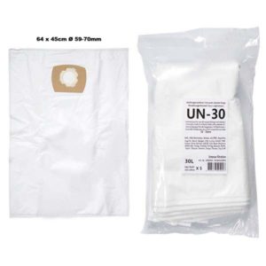 Unibags UN30 30L 5τμχ | Σακούλες Σκούπας EINHELL KARCHER Microfiber