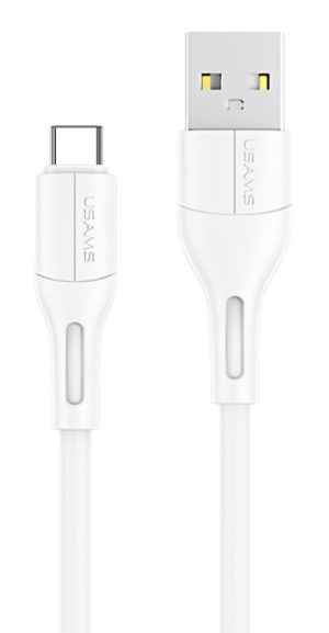 USAMS SJ501USB02 | USAMS καλώδιο USB-C σε USB US-SJ501, 2A, 1m, λευκό