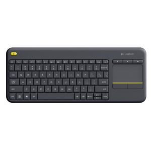 Logitech K400 Plus Wireless Keyboard with Touchpad English US Black (920-007145) (LOGK400)
