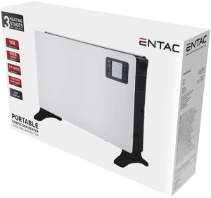 Entac Convection Heater Slim 2000W with LED Display